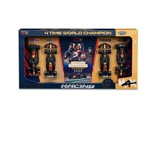 1:43 BURAGO Red Bull Set F1 4X Rb16B Rb18 Rb19 Rb20 Verstappen BU38213-PACK4 Mod